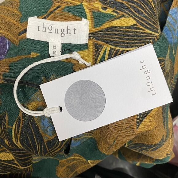 Thought Hakonia Hemp Dress NWT - Picture 4 of 5